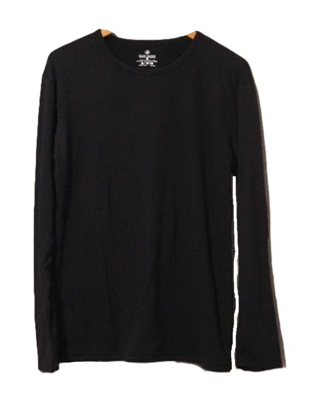 Body Glove Black Smooth Thermal Shirt Long Sleeve Stretchy Soft Men’s Medium